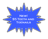 Teeth and toenails